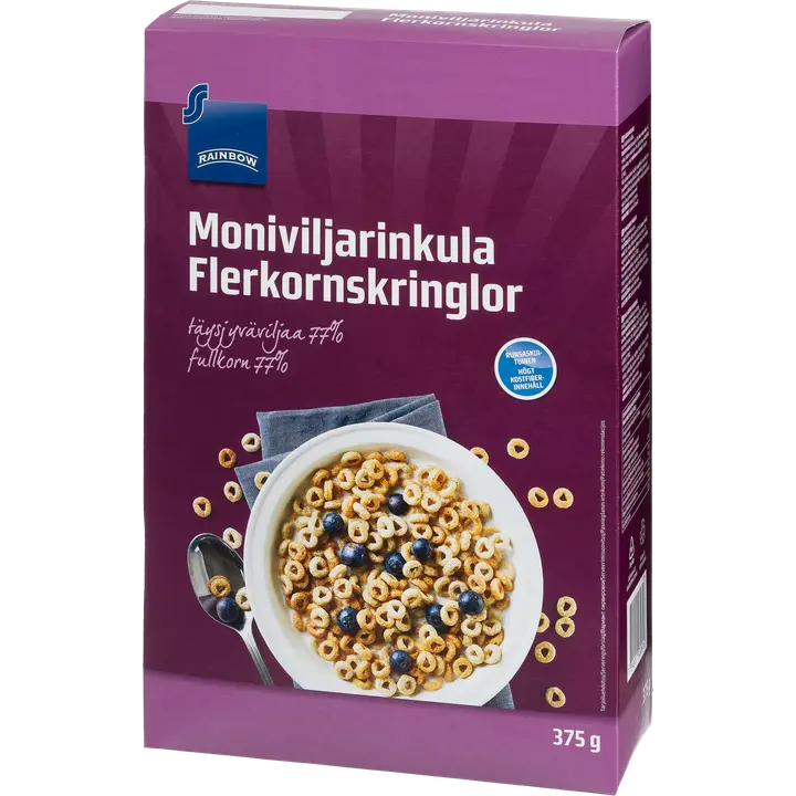 Rainbow hoops mitmeviljarõngad, 375 g