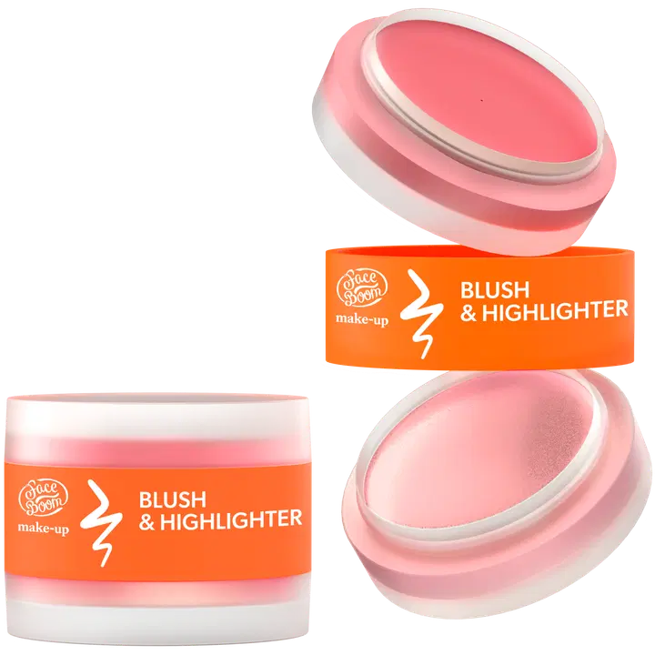 Faceboom poskipuna&highlighter 02 Pink
