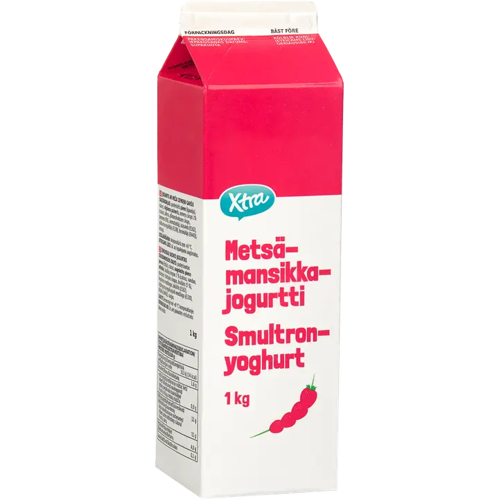 Xtra maasikajogurt, 1kg