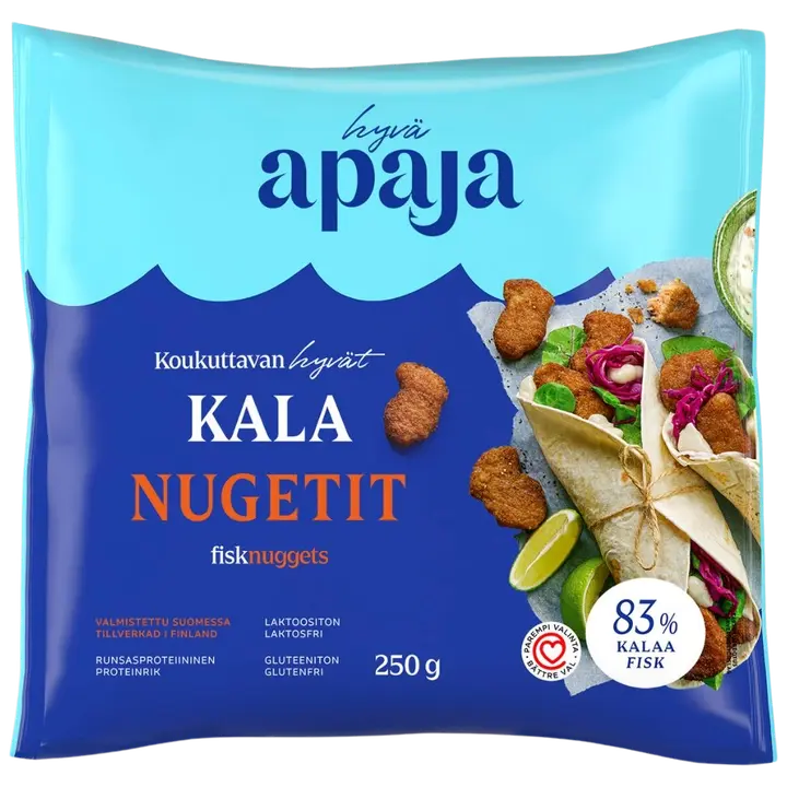 Hyvä Apaja Kalanugetit 250g
