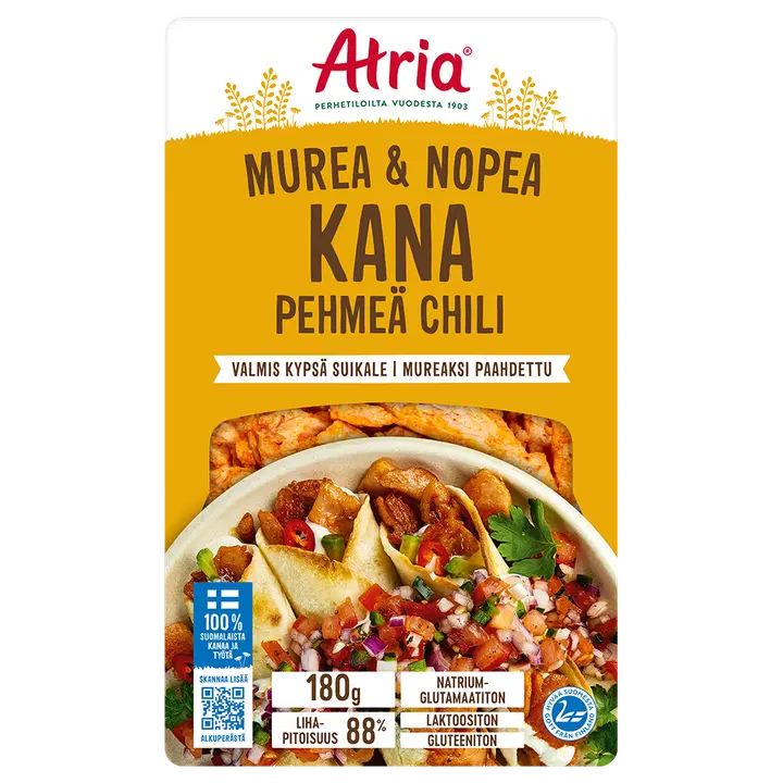 Atria Murea & Nopea kana pehmeä chili 180g