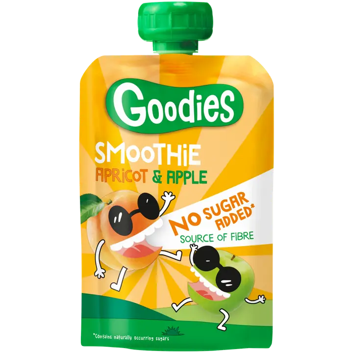 Goodies Apricot & Apple aprikoosi- ja omenasmoothie 100g