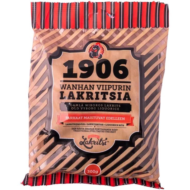 Kouvolan Lakritsi Vanhan Viipurin Lakritsi 300g