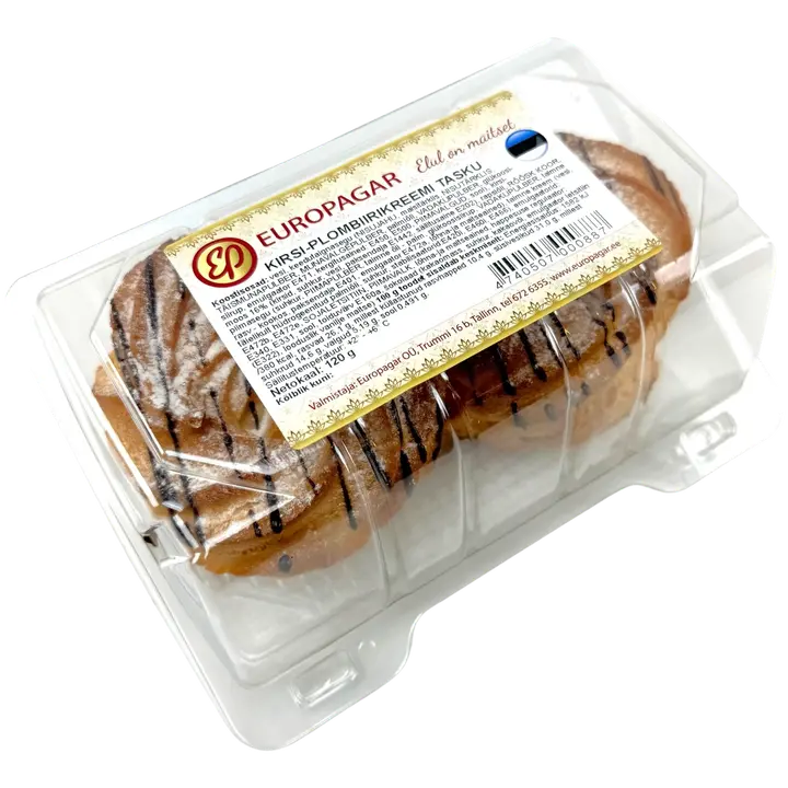 Europagar Kirsi-Plombiirikreemi Tasku 2 Tk 120 g