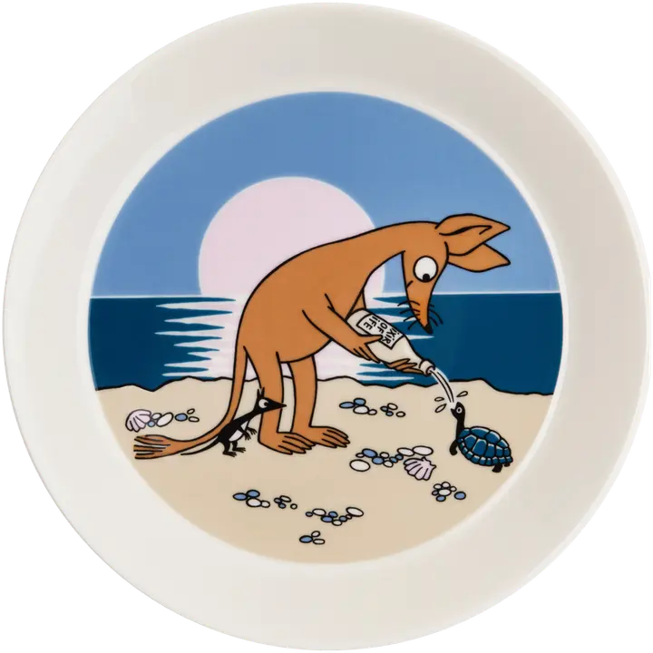 Taldrik Sniff rannas Muumi 19 cm