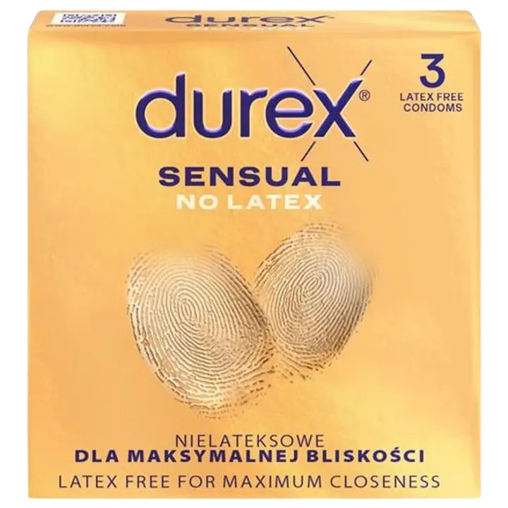 Kondoomid Durex Sensual no latex 3tk