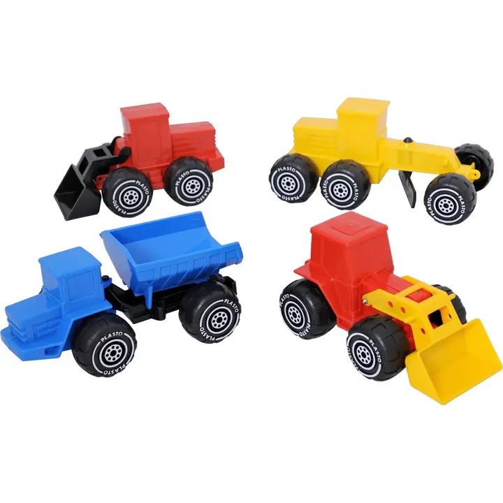 Plasto teetööauto 17 cm