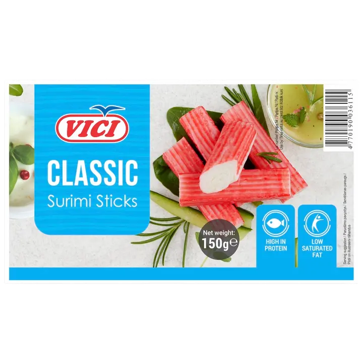 Vici Surimist Pulgad, Jahutatud, 150G