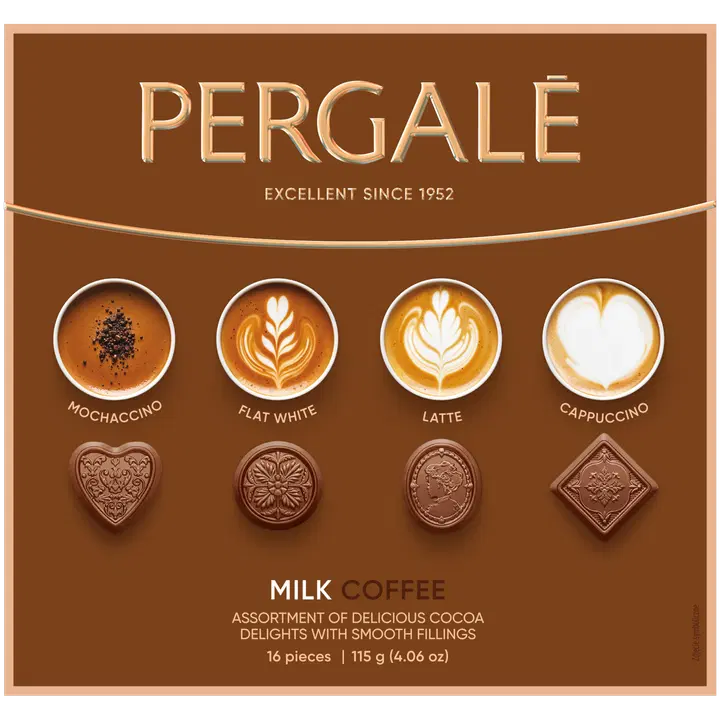 Pergale kohvi assortiikarp 115g