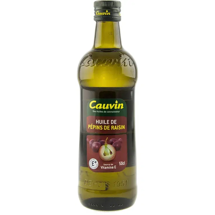 Cauvin 50cl viinirypälesiemenöljy