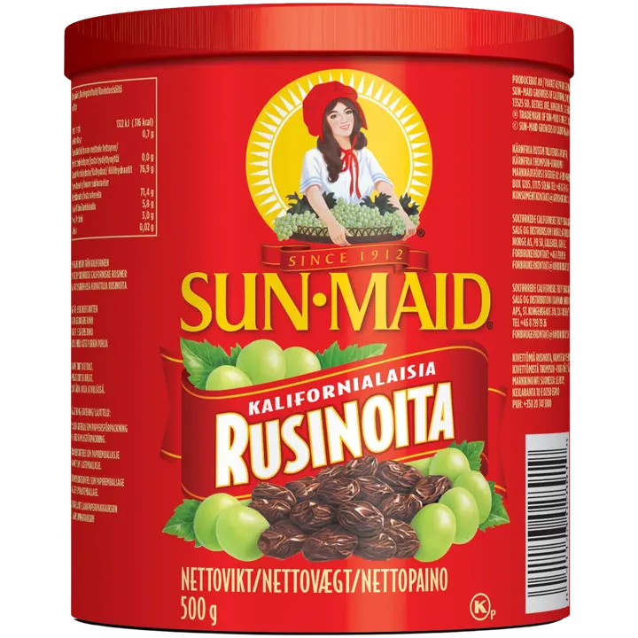 500g Sun-Maid Kalifornialainen rusina