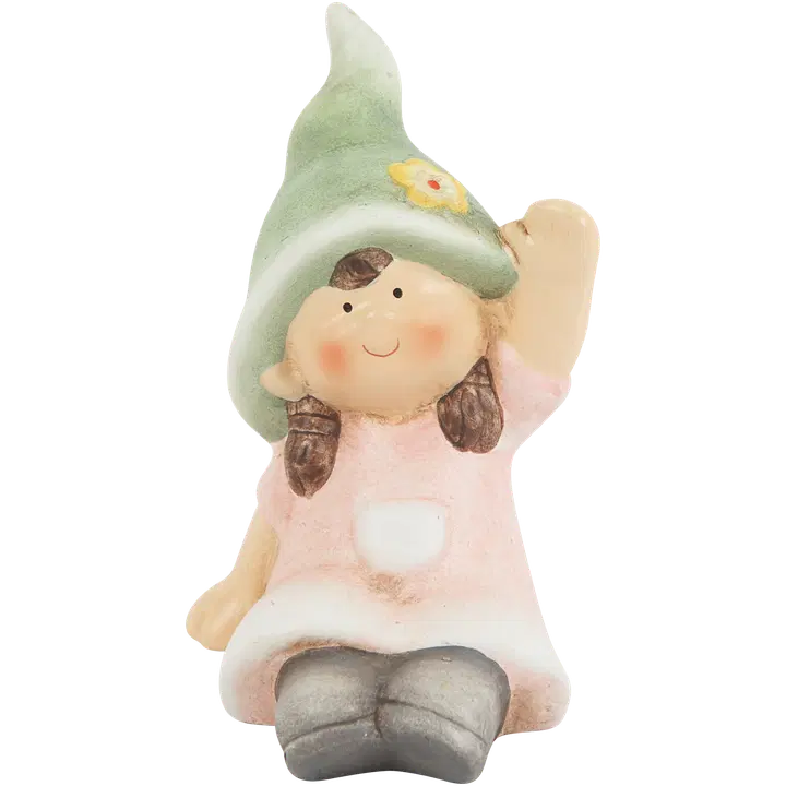 Istuv tüdruk 10,5x8x12,6 cm