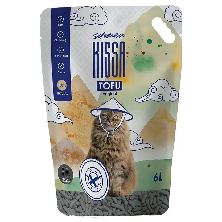 Suomen Kissa Tofu Aktiivsüsi kassiliiv6L