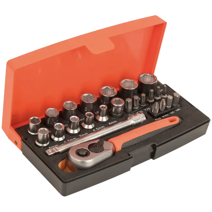 Padrunite kompl.SBSL25 1/4” 25-osa