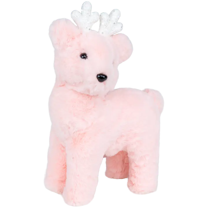 Hirv 16 cm roosa