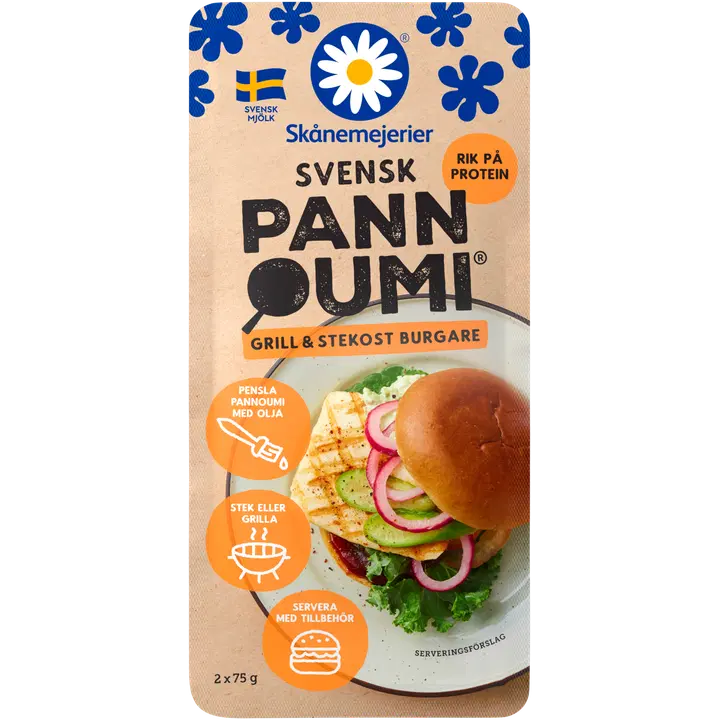 Skånemejerier Pannoumi juustopihvi 2x75g