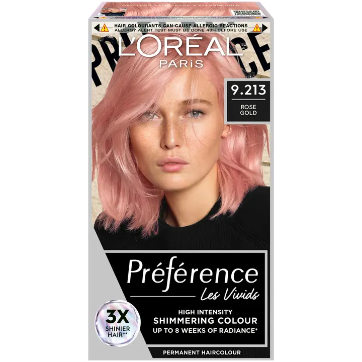 Püsivärv Loreal Preference Rose Gold 9.213
