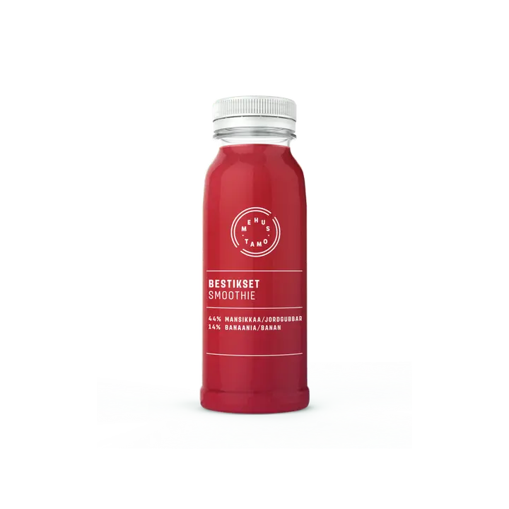 Mehustamo bestikset mansikka-banaani smoothie 250ml