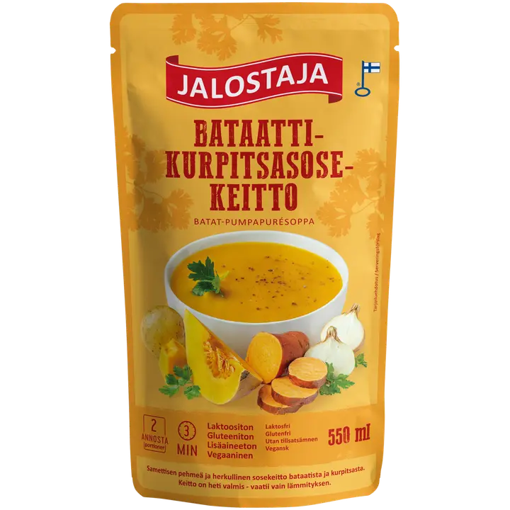 Jalostaja Bataatti-kurpitsasosekeitto 550ml