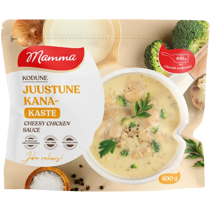 Mamma Juustune Kanakaste 400G