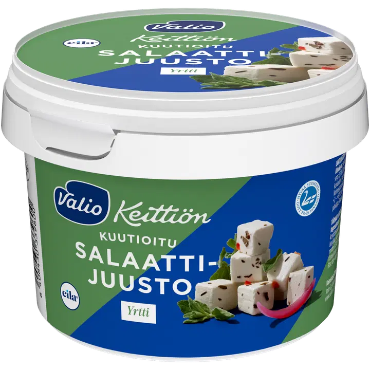 Valio Keittiön salaattijuustokuutiot yrtti laktoositon 160 g