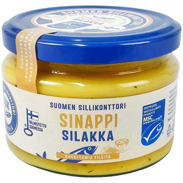 Suomen Sillikonttori Sinappisilakka 280g MSC