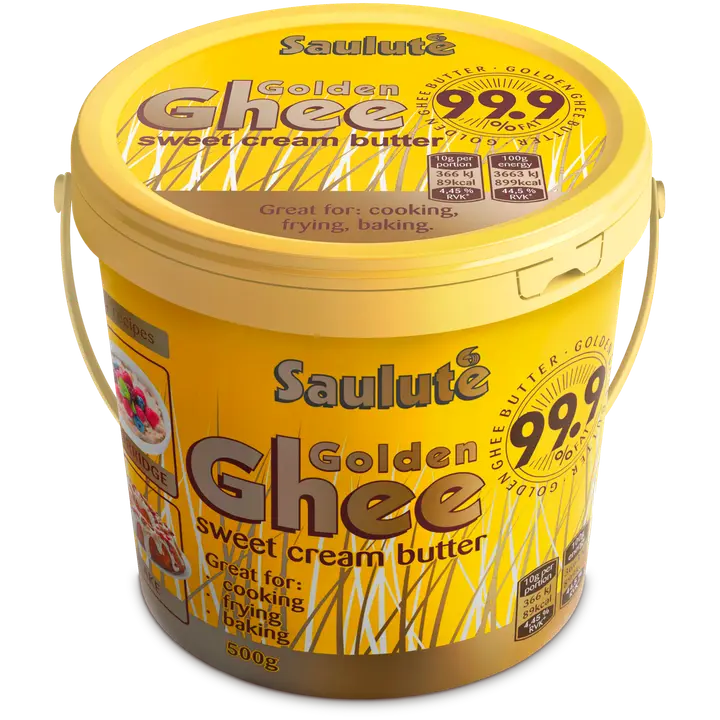 Saulute selitatud või Golden Ghee, 500g