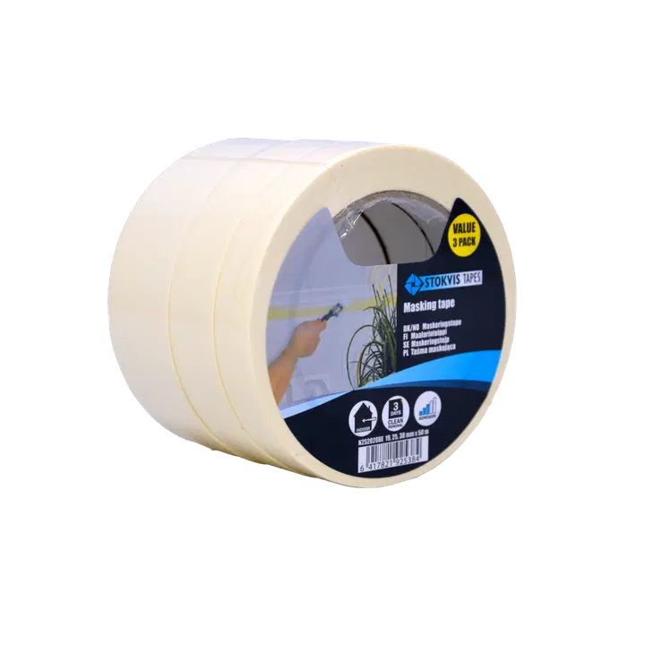 Stokvis Tapes Basic maalarinteippi 3-pack