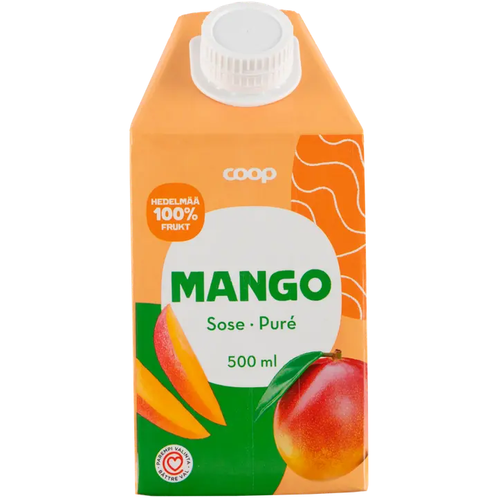 Coop mangopüree 500 ml