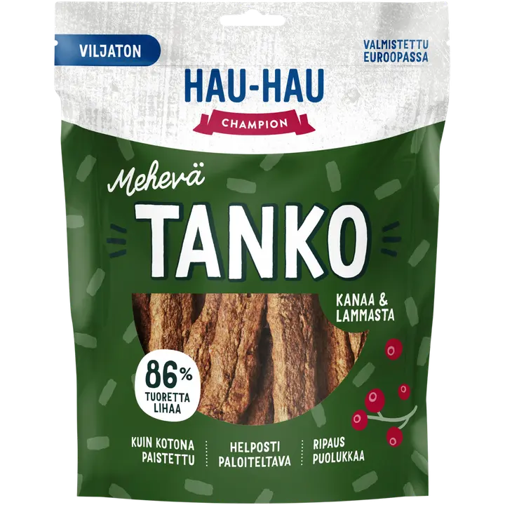 Hau-Hau Champion Mehevä Tanko Kanaa & Lammasta herkku 400 g