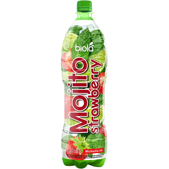 Biola Mojito Maasika karastusjook 1l