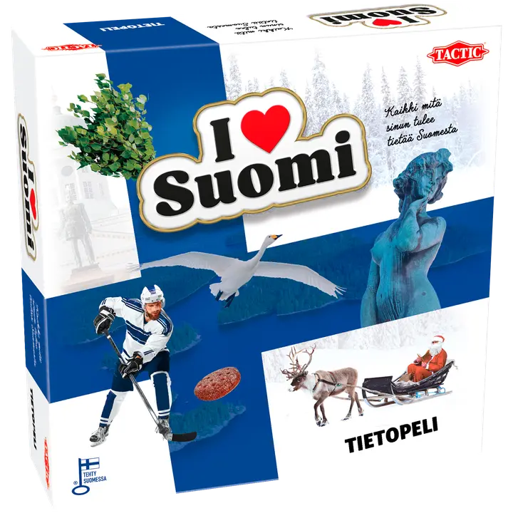 Tactic tietopeli I Love Finland