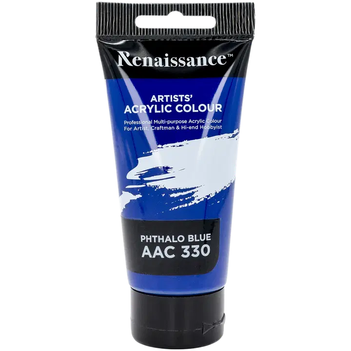 Akryylimaali 75ml, Phthalo Blue