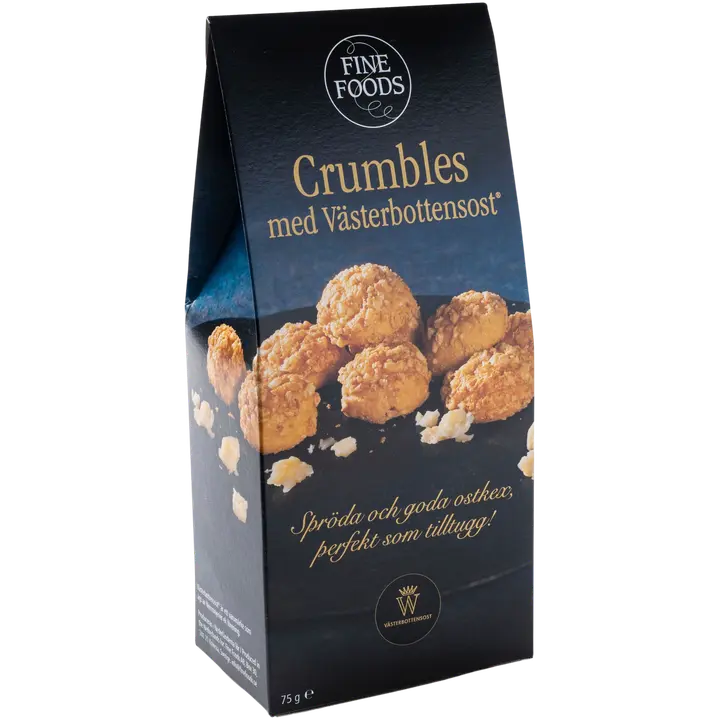 Fine Foods Juustokeksit - Västerbottensost Crumbles Original 75 g