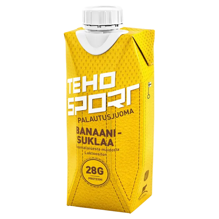 TEHO Sport palautusjuoma banaani-suklaa 0,33 l