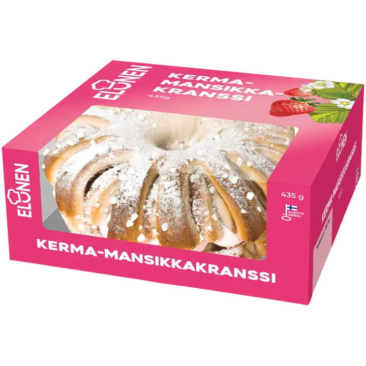 Elonen Kerma-mansikkakranssi 435g