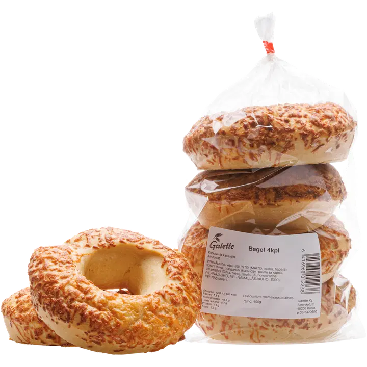 Galette Aamiaisbagel 4 kpl 0,4kg