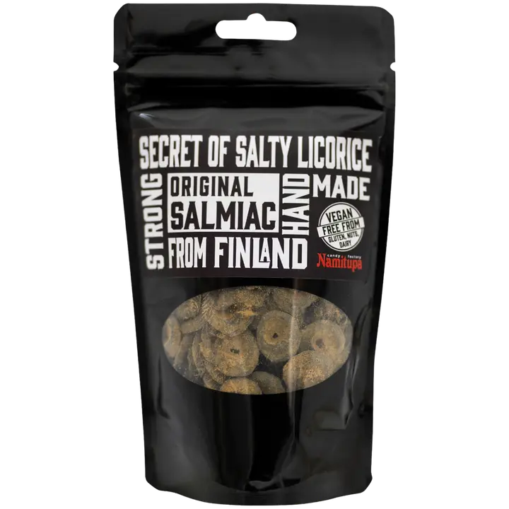 Namitupa Secret of Salty Licorice Original Salmiac - Perinteinen salmiakki 100g