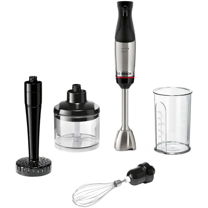 Bosch sauvasekoitin ErgoMaster Serie 6 1000 W teräs