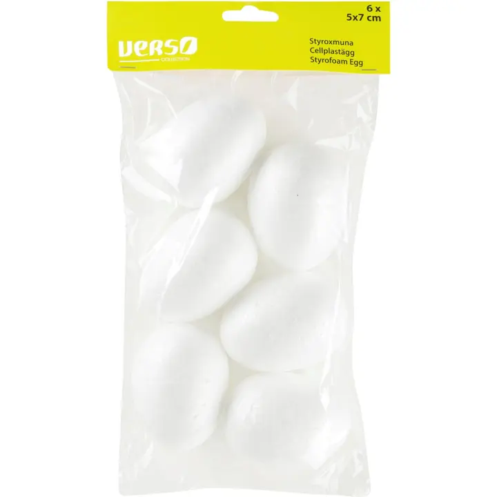 Verso Styroxmuna 7 cm 6 kpl pakkaus