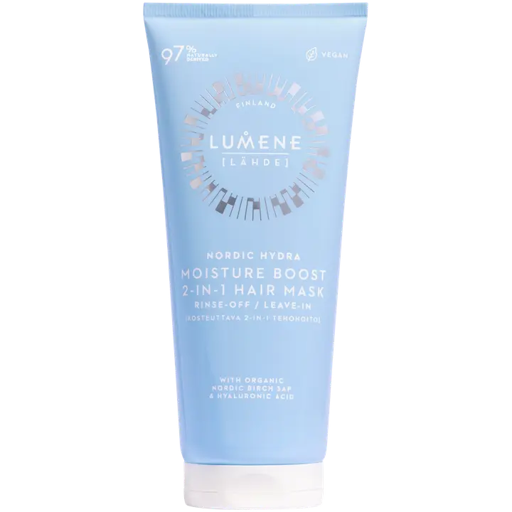 Lumene [LÄHDE] Kosteuttava 2-in-1 hiusten tehohoito 200 ml