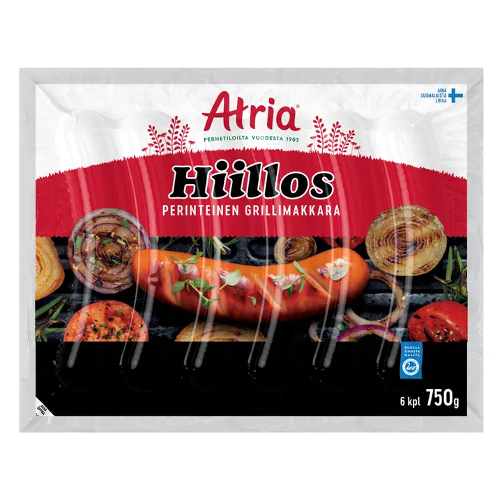 Atria Hiillos Grillimakkara 750g