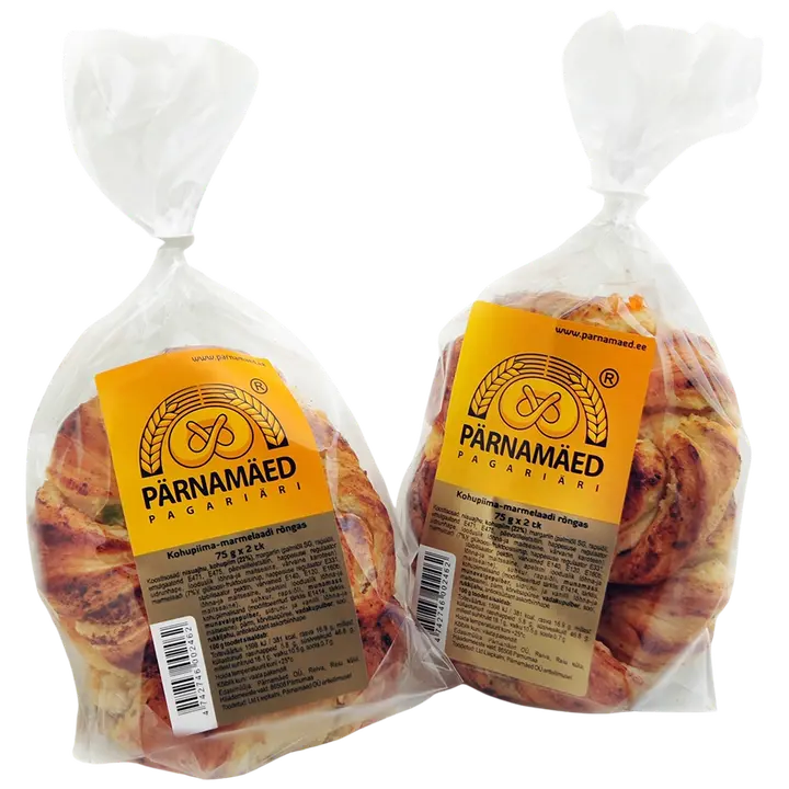 Pärnamäed Kohupiima-marmelaadi rõngas 2x75 g