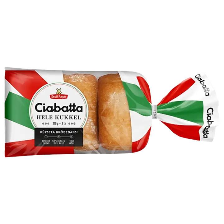 Ciabatta hele kukkel 210 g