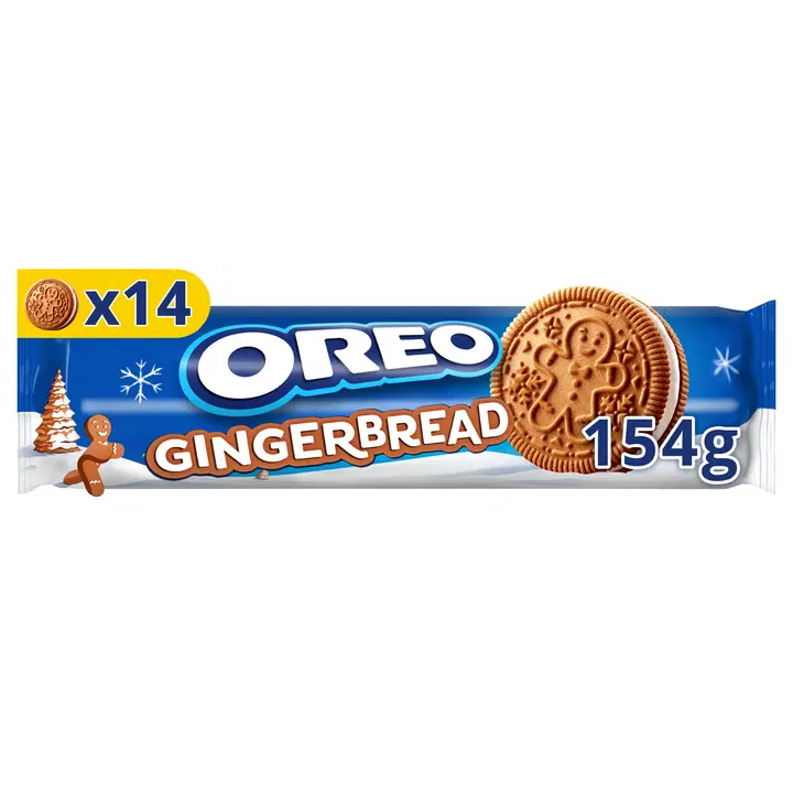 Oreo Gingerbread täytekeksi 154g