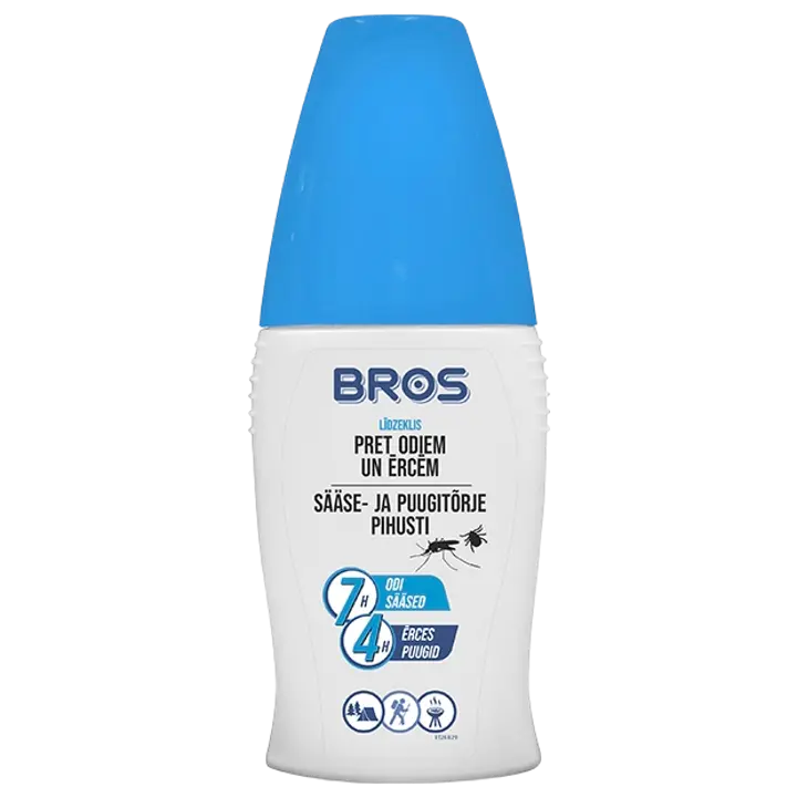 Sääse- ja puugitõrjepihusti Bros 50ml