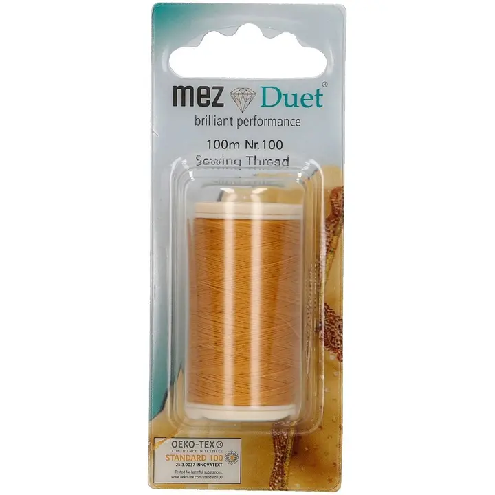 Polüesterniit Duet 100m kuldkollane