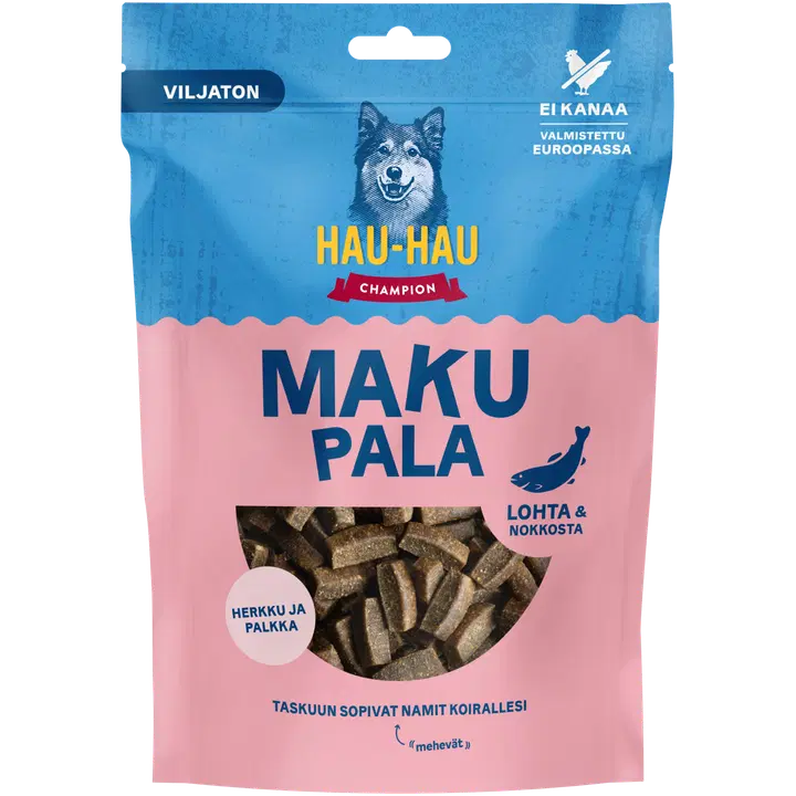 Hau-Hau Champion Viljaton Makupala lohi-nokkonen 200 g