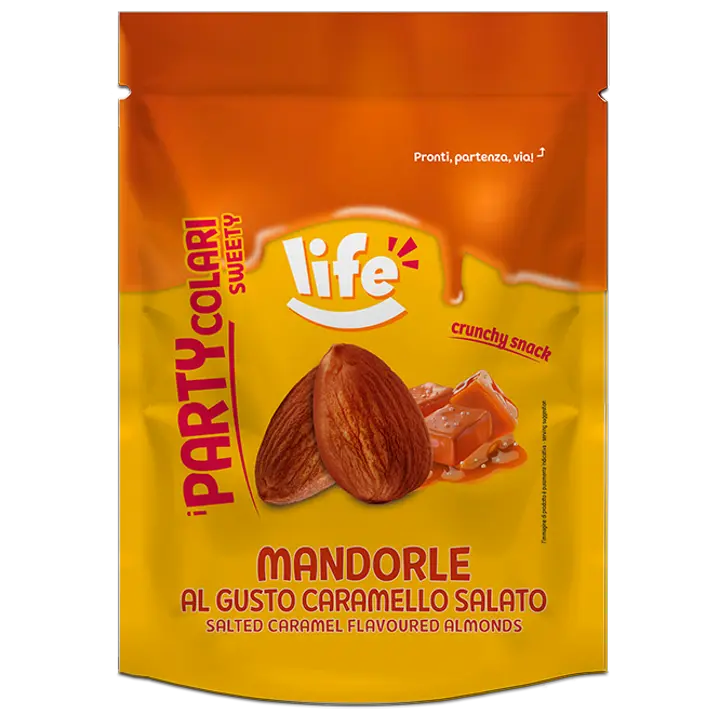 Party Colari soolakaramelli maitselised mandlid 80g