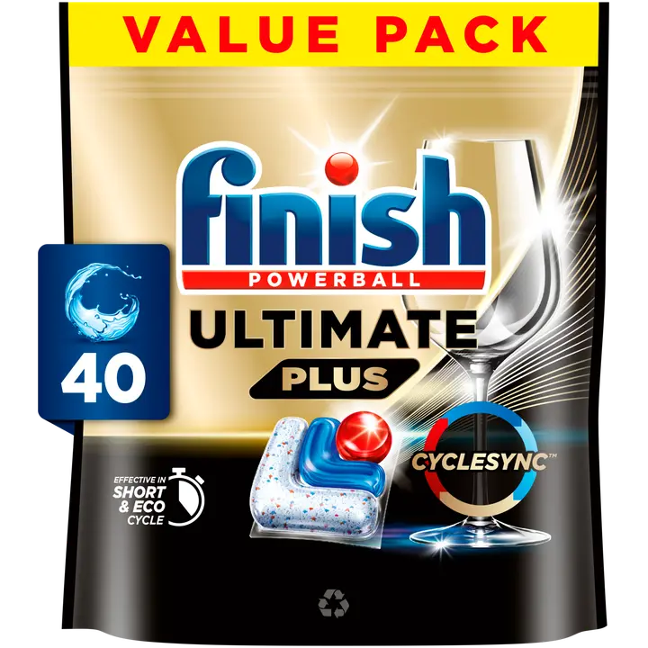 Finish Ultimate Plus Konetiskitabletti 40kpl